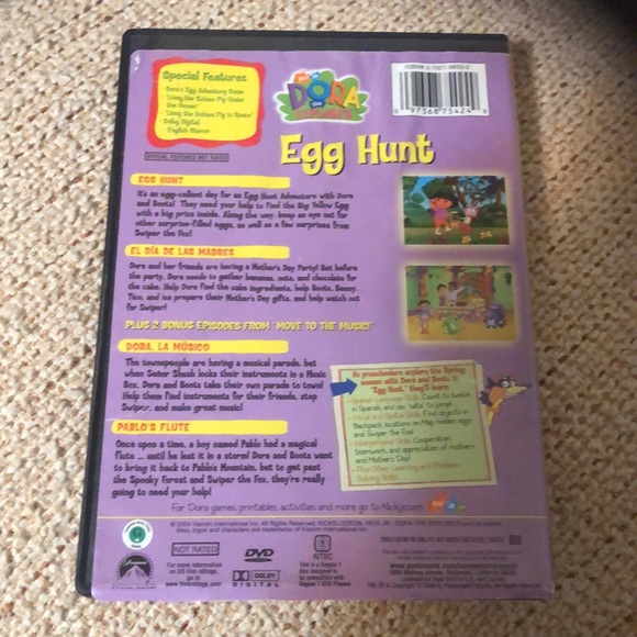 Dora the Explorer- Egg Hunt- DVD - Picture 2 of 4